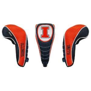   Fighting Illini Shaft Gripper Driver Headcover