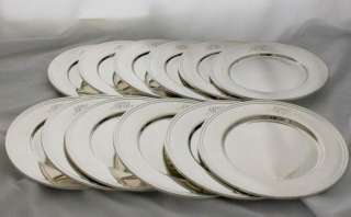 Alvin Sterling Silver Plates (12)  