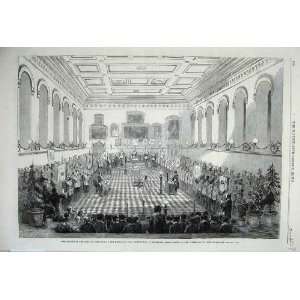  1860 Duke Newcastle Machanics Hall Nottingham Freemason 