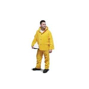  Radnor X Large Yellow .35 Mm Pvc And Polyester Rain Suit 