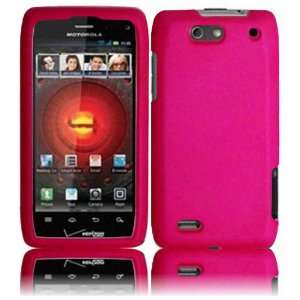  Hot Pink Hard Case Cover for Motorola Droid 4 XT894: Cell 
