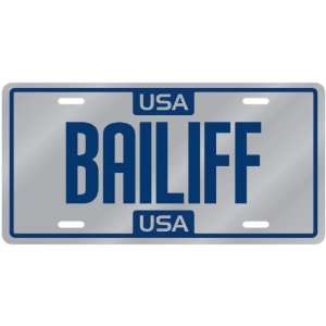 New  Usa Bailiff  License Plate Occupations 