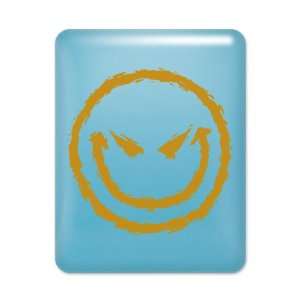  iPad Case Light Blue Smiley Face Smirk: Everything Else