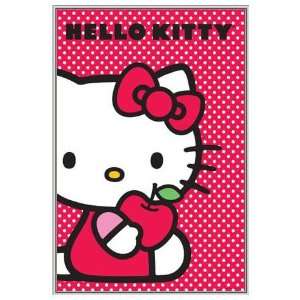  Hello Kitty   Apple   Framed Poster   Quality Silver Metal 