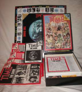 Vintage Time The Game 1983 Trivia 8,000 Questions +  