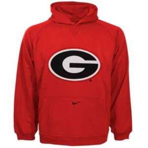 Georgia Bulldogs Nike Hooded Sweatshirt sz Youth XLarge  