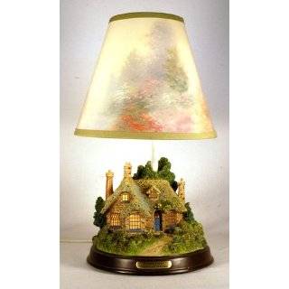  Thomas Kinkade Porcelain Artistic Table Lamp: Light Of 
