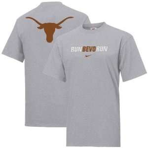   : Nike Texas Longhorns Ash Rush the Field T shirt: Sports & Outdoors