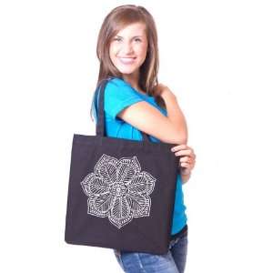 Henna Flower Tote Bag