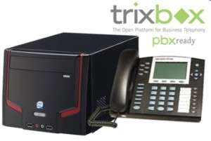 Trixbox Intel M804 VoIP IP PBX w 4 Grandstream GXP2120  