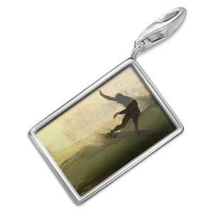  FotoCharms Surfing, holiday starnd   Charm with Lobster 