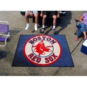  Exclusive By FANMATS MLB   Boston Red Sox Tailgater Rug 