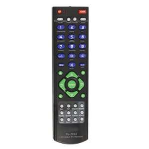   Gray Button Plastic Shell TV Universal Remote Controller Electronics