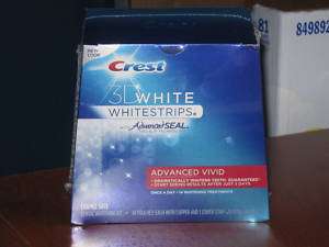 CREST 3D ADVANCED WHITESTRIPS 28 STRIPS 14 DAYS  