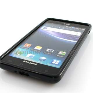 Piano Black Candy Gel Cover Case for Samsung Infuse 4G  