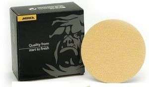 Mirka Gold 5 PSA Sanding Discs 120 Grit No Hole  