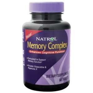  Natrol   Memory Complex, 60 tablets Health & Personal 