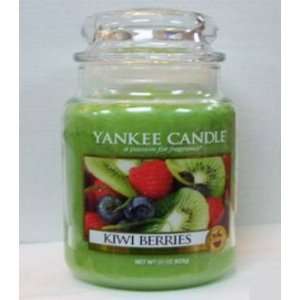    Yankee Candle 14.5 Oz Jar Candle Kiwi Berries: Home & Kitchen
