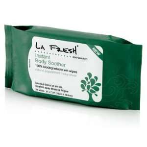  LA FRESH Instant Body Soother, 24 wipes Beauty