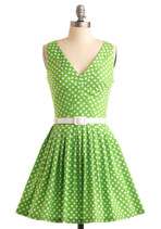 Lime Fizz Dress  Mod Retro Vintage Dresses  ModCloth