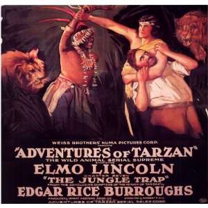  The Adventures of Tarzan Movie Poster (11 x 17 Inches 