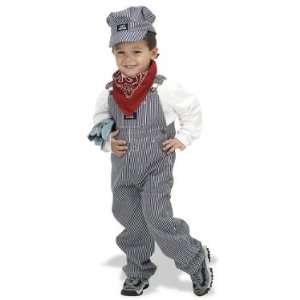  Jr. Train Engineer Costume  Size 6 8 Toys & Games