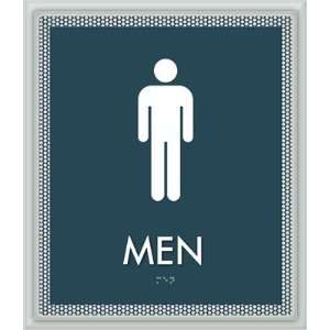  Men w/M Symbol Sign, 10 x 11.625