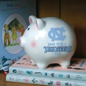  Pack of 3 NCAA Born To Be A Tar Heels Fan Piggy Banks 