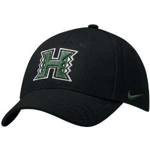  Nike Hawaii Warriors Black Wool Classic Adjustable Hat 
