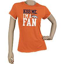 Reebok Denver Broncos Womens Plus Size Hard To Get T Shirt    