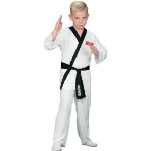  Childs Karate Boys Costume (SizeSmall 4 6) Toys 