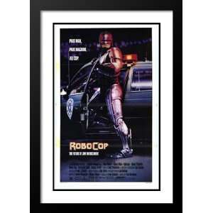 Robocop 32x45 Framed and Double Matted Movie Poster   Style A   1987
