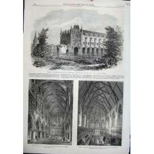   1863 Chateau Chenonceaux Church Peter Bromley College