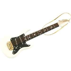  AIM Electric Guitar Ornament White