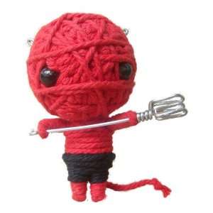  String Voodoo Doll Keychain the Demon Classic Doll Series 