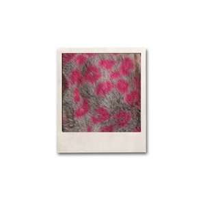  Electric Love Hot Pink and Gray Scarf By Christine Clarke 