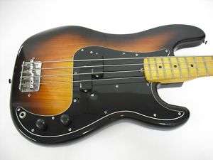 Vintage 1978 Fender Precision Bass Guitar 78 P Bass P  