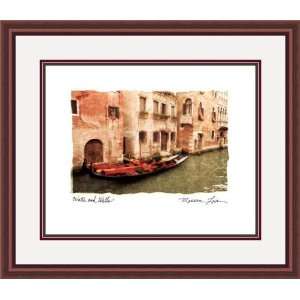  Water and Walls by Maureen Love   Framed Artwork