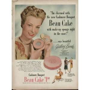 1947 Cashmere Bouquet Beau Cake AD, featuring HILLARY BROOKE, starring 