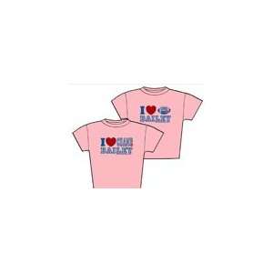   Bailey I Heart Champ Bailey Ladies T Shirt Pink Health & Personal