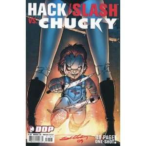  Hack Slash Vs. Chucky Signed By Tim Seeley Tim Selley 