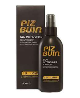 Piz Buin Tan Intensifier In Sun Spray SPF6 150ml   Boots