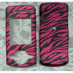  pink zebra rubberized AT&T Samsung SGH a777 FACEPLATE 