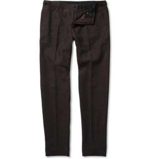  Clothing  Trousers  Casual trousers  Slim Fit Linen 