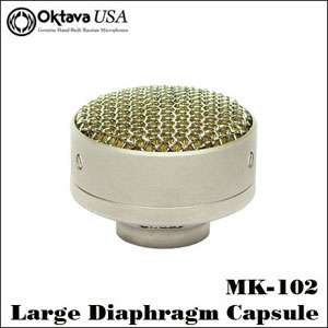 Black or Silver MK 102 Large Diaphragm LOMO Capsule for the MK 012 