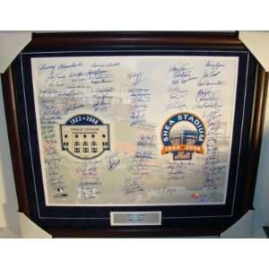  UNBELIEVABLE Yankees Mets 97 SIGNED Farewell 16x20 MLB 
