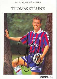 Thomas Strunz (FC Bayern München   Opel   95/96)  