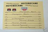Motobecane full set of decals vintage  