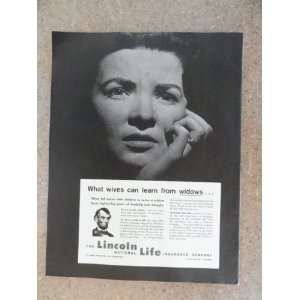  The Lincoln National Life Insurance Company ,Vintage 60s 