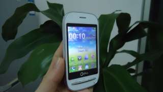   Unlocked GSM Dual Sim cell phone TV Mobile AT&T T mobile White  